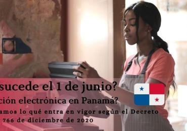 ¿Qué sucede el 1 de junio con respecto a la facturación electrónica en Panamá?